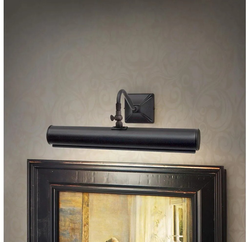 Elstead PL1-20-BLK - Lampada per quadri PICTURE 2xE14/40W/230V nero