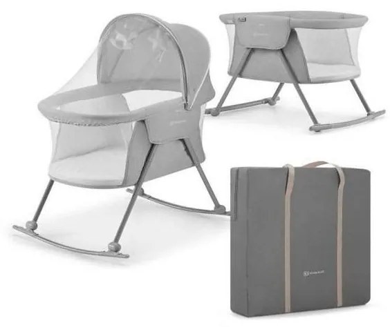 KINDERKRAFT - Culla 3in1 LOVI grigia