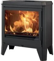 Stufa a Legna 7,1 kW 75,1x63x38,9 cm Nice Nera