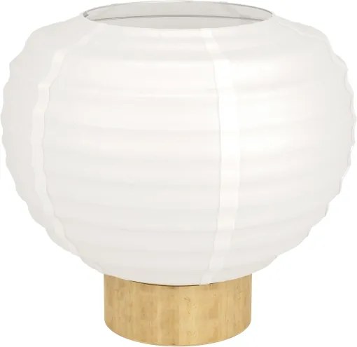 Eglo 44067 - Lampada da tavolo SUMMERHILL 1xE27/40W/230V bianco/beige