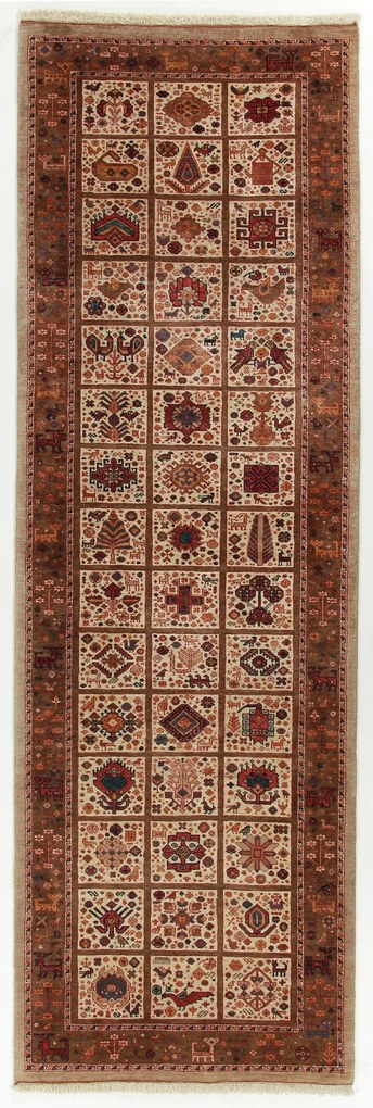 Gashghai Tappeto persiano 280x90 (Iran) Annodato A Mano