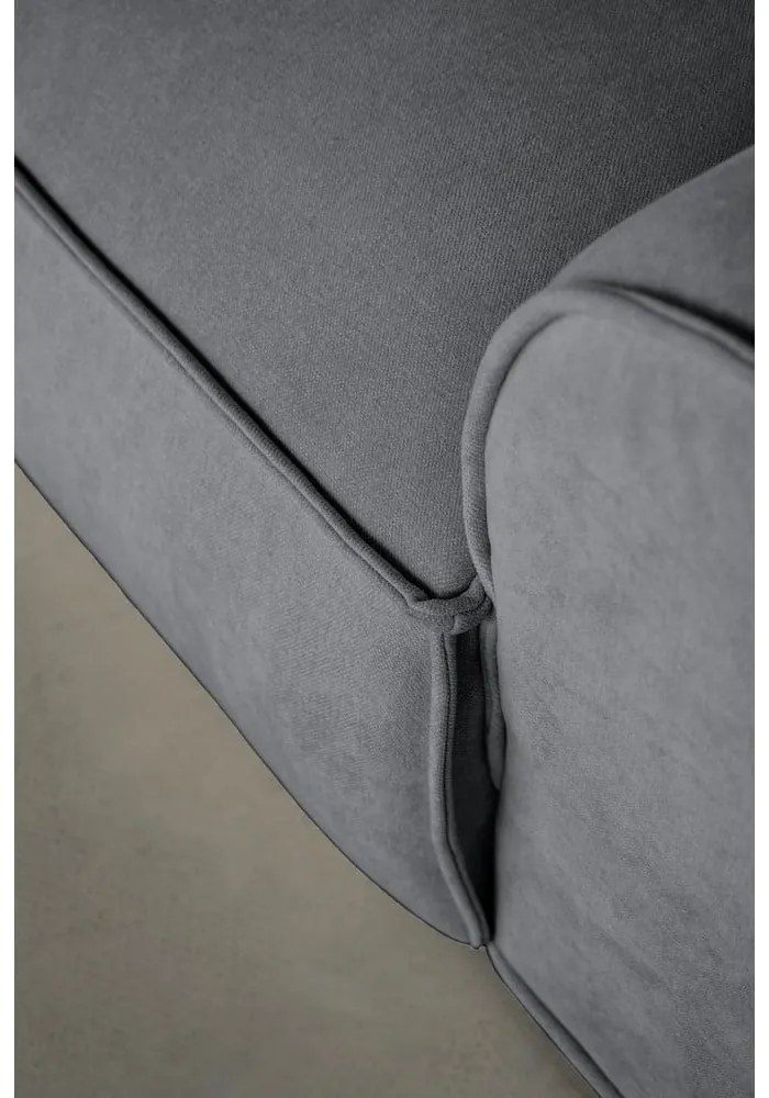 Divano componibile grigio (con composizione variabile) Flex Felix – Miuform