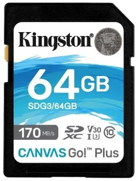 64GB SDXC CANVAS GO PLUS 170R