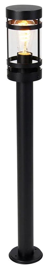 Lampada da esterno smart nera 80 cm IP44 incl. Wifi ST64 - Gleam