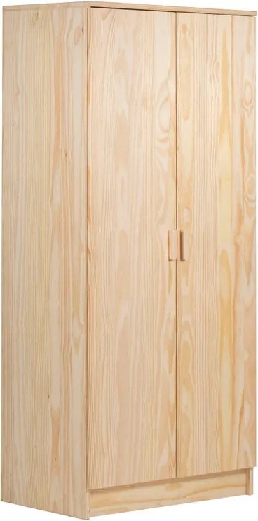 Armadio Vita ASTIGARRAGA in legno di pino L 80 x H 179.5 x P 48 cm