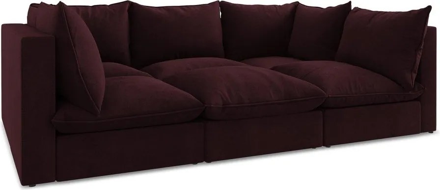 Divano burgundy 255 cm Manao – Makamii