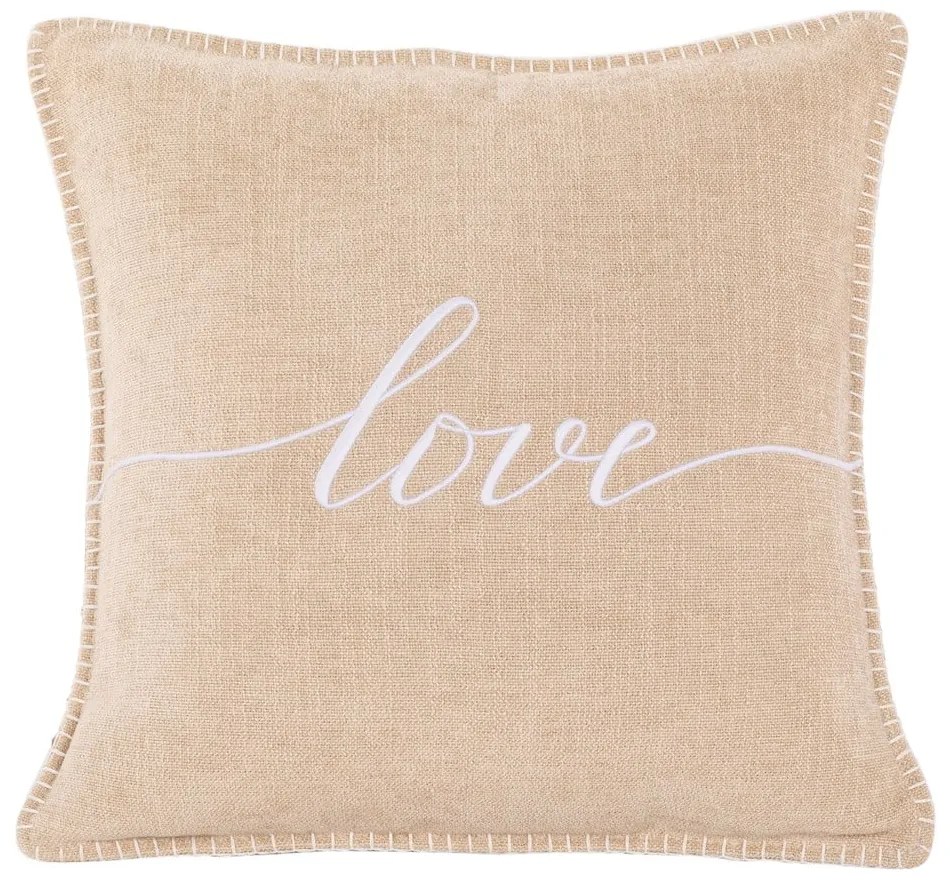 Cuscino decorativo beige, 45 x 45 cm Damian W - Tiseco Home Studio