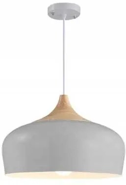 Lampada da soffitto pensile singola Bari Grigio