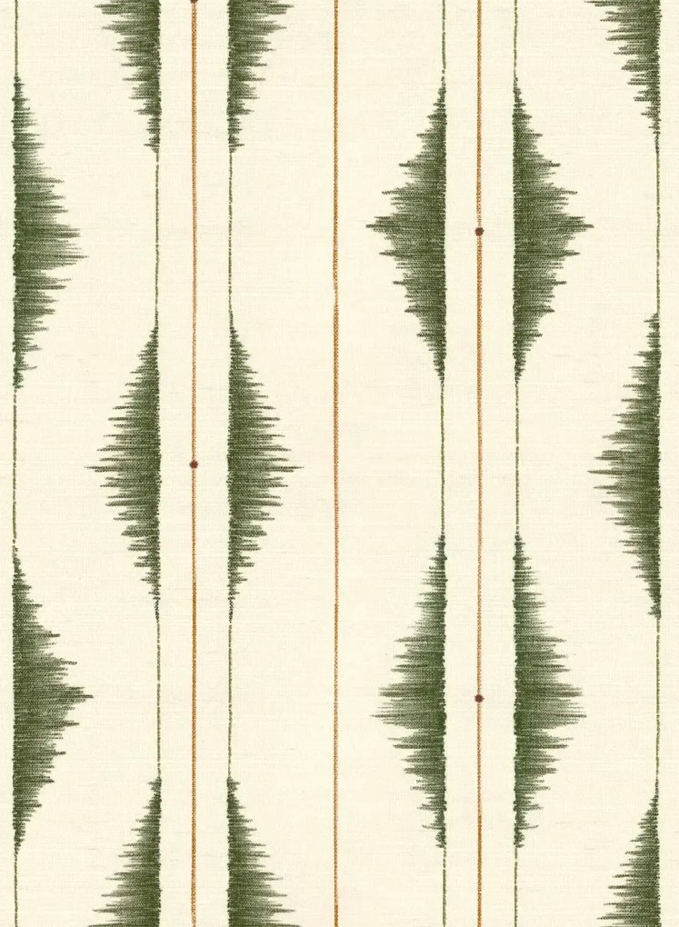 Coordonne Carta da parati Azilal Embroidery - Leaves