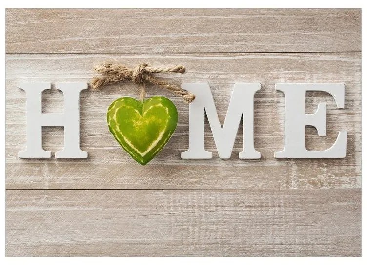 Fotomurale adesivo  Home Heart (Green)  Larghezza x Altezza Home decor 147x105