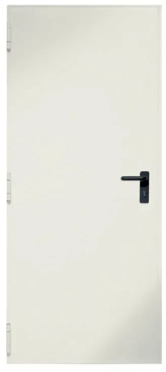Porta tagliafuoco battente EI2CE 60 avorio L 90 x H 205 cm reversibile