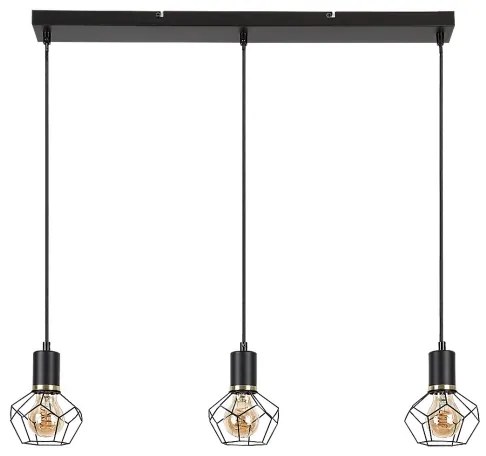Rabalux 72242 - Lampadario a sospensione con filo FRAN 3xE27/40W/230V