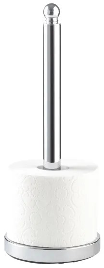 WENKO 16878100 - Portarotolo per carta igienica VITERBO 14x35 cm argento