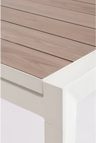 Tavolo Allungabile Da Esterno In Alluminio 100x160-240 Cm Belmar Vapor YK15 Bizzotto