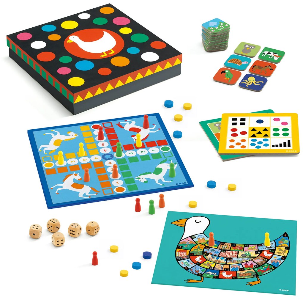 Classic by Djeco: 12 giochi classici per i più piccoli