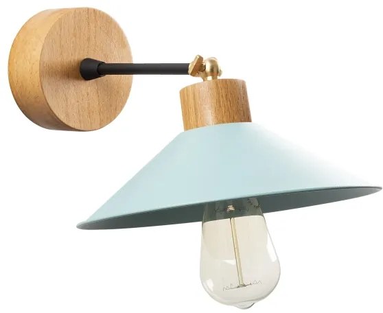 Applique MANAVGAT 1xE27/40W/230V marrone/blu