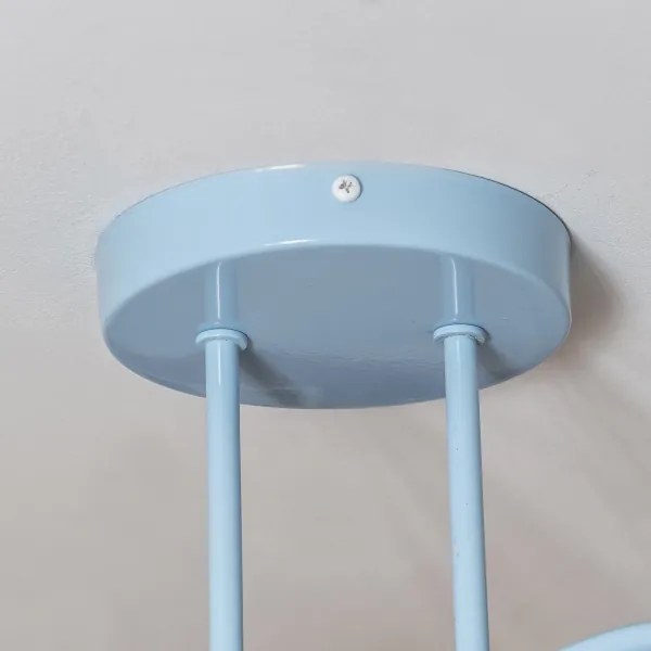 Plafoniera OXFORD 2xE27/15W/230V blu