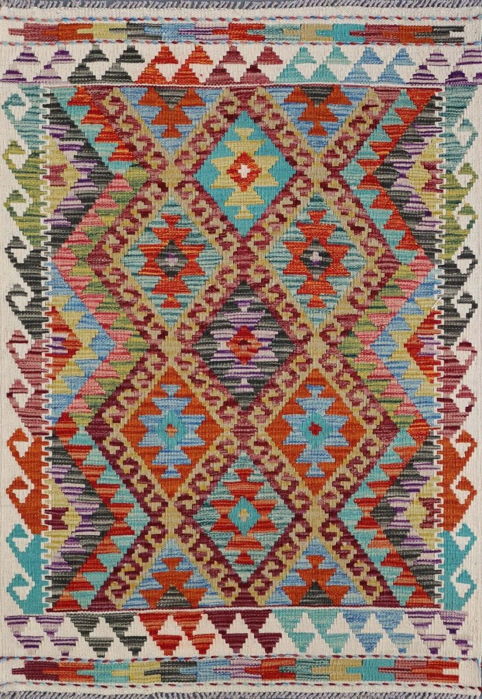 Kilim Tappeto orientale 90x130 (Pakistan) Tessuto A Mano