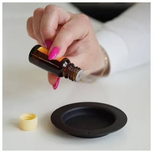 Camino a bioetanolo incasso DELTA 40x60 cm 2kW nero