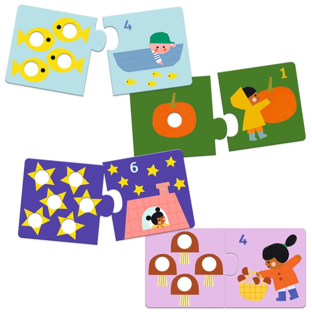 Puzzle Duo - Primi numeri