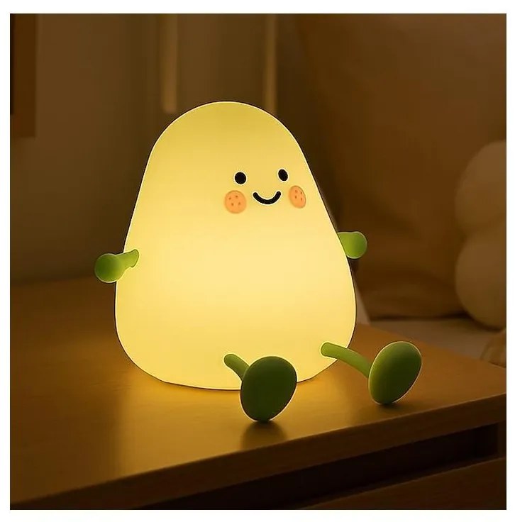 Luce notturna ricaricabile dimmerabile per bambini MANGO LED/2,5W/5V 800 mAh