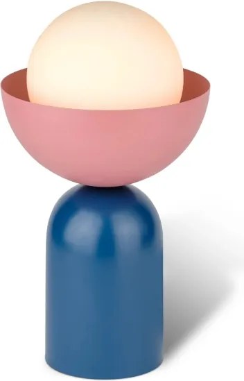 Osram - Lampada da tavolo DECOR BOWL 1xE14/25W/230V blu/rosa