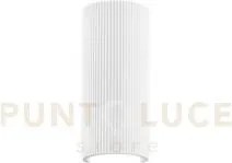 Applique a parete pillar in gesso  verniciabile 2 luci attacco gu10...
