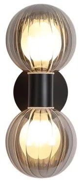 Searchlight 30507BK - Applique LUMINSPHERE 2xG9/7W/230V nera