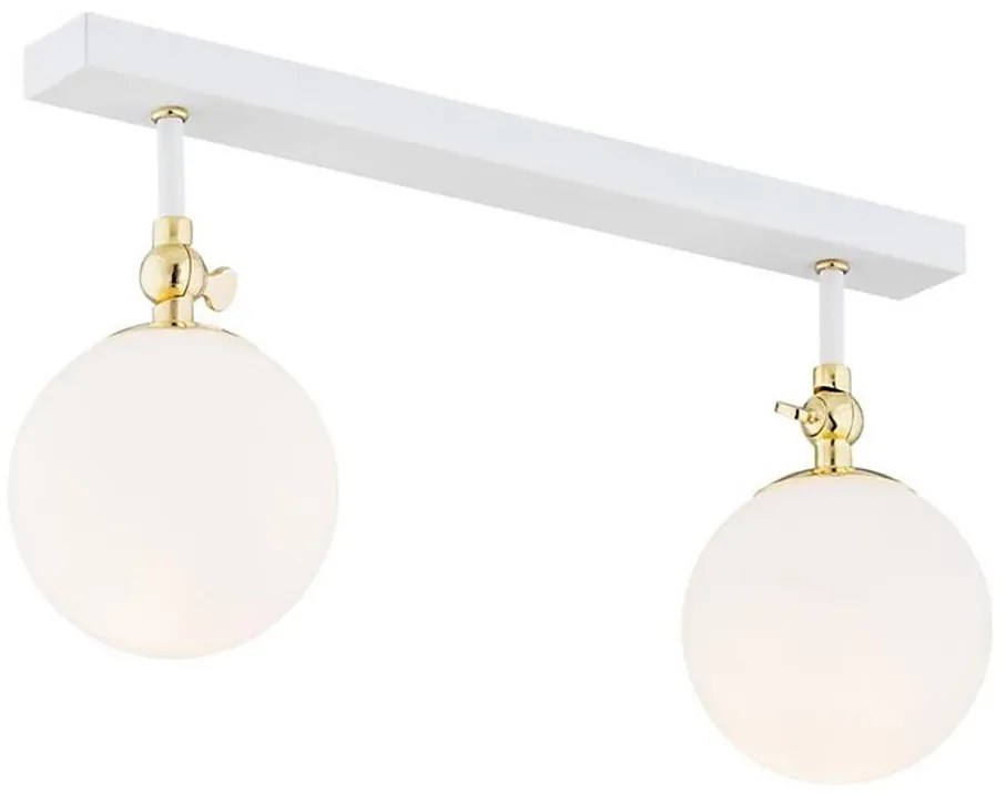 Argon 845 - Lampadario fisso LATINA 2xE14/40W/230V IP44