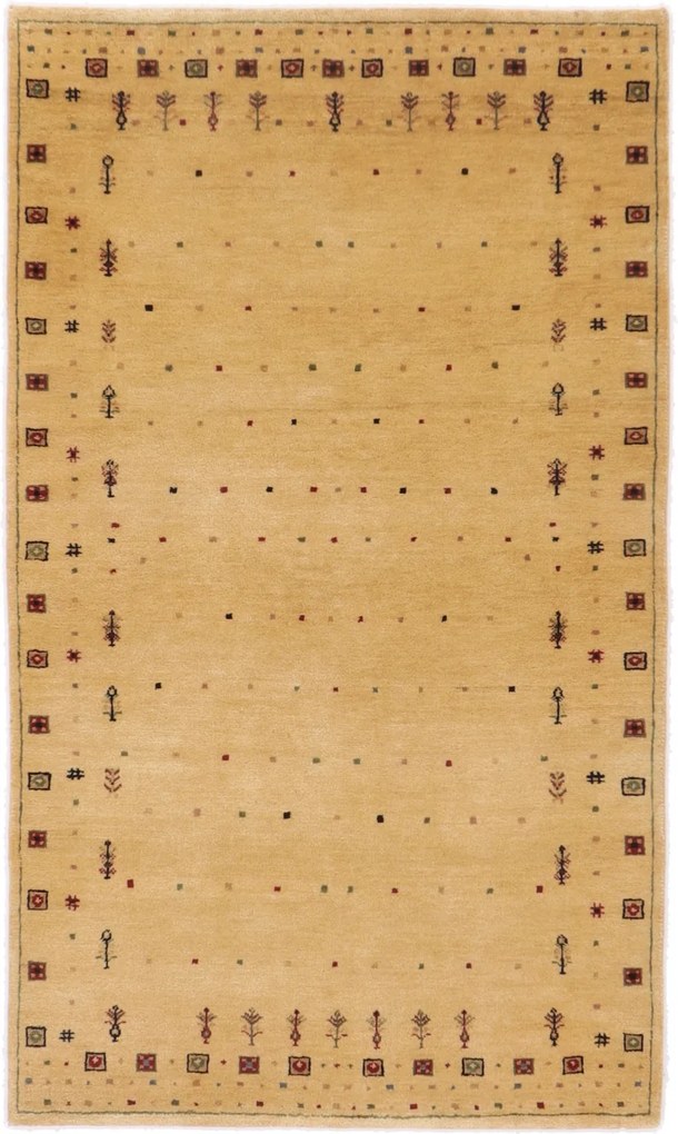 Loribaft Tappeto 150x90 (Indian) Annodato A Mano