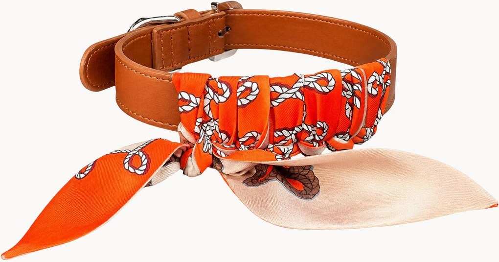 Collare per cani in pelle di mela Twilly