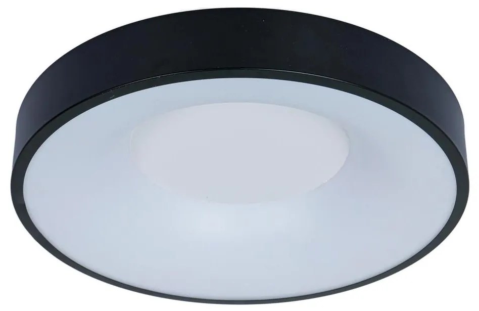 Brilagi - Plafoniera LED dimmerabile FALCON II, 67W, 230V, Ø 40 cm, nera, con telecomando