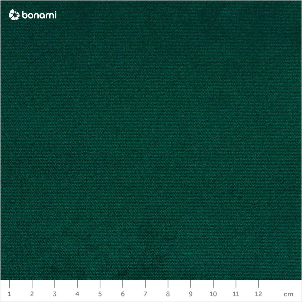Divano verde allungabile/con contenitore e rivestimento in velluto 151 cm Wave – ELTAP