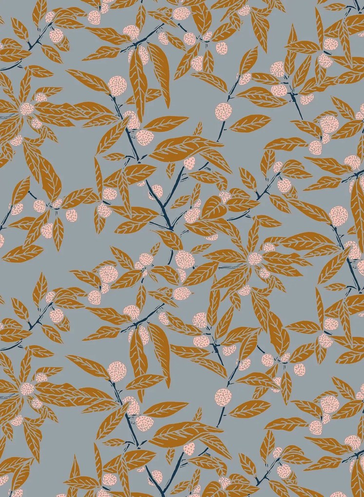 Tenue de Ville Carta da parati Clementine - Tangerine