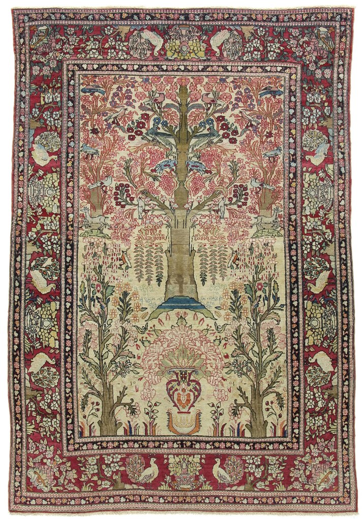 Isfahan Tappeto persiano 210x140 (Iran) Annodato A Mano