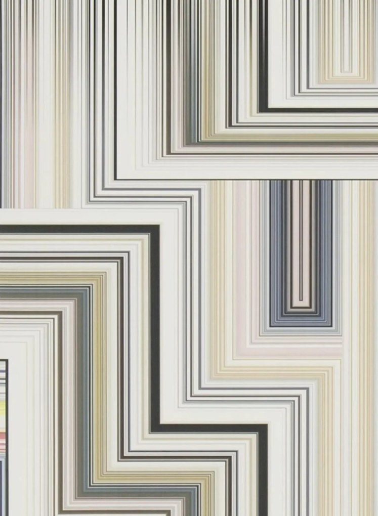 Christian Lacroix Wandbild Abstract Malachite - Multicolore