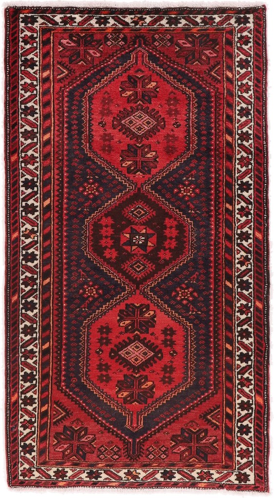Hamedan Tappeto persiano 200x110 (Iran) Annodato A Mano