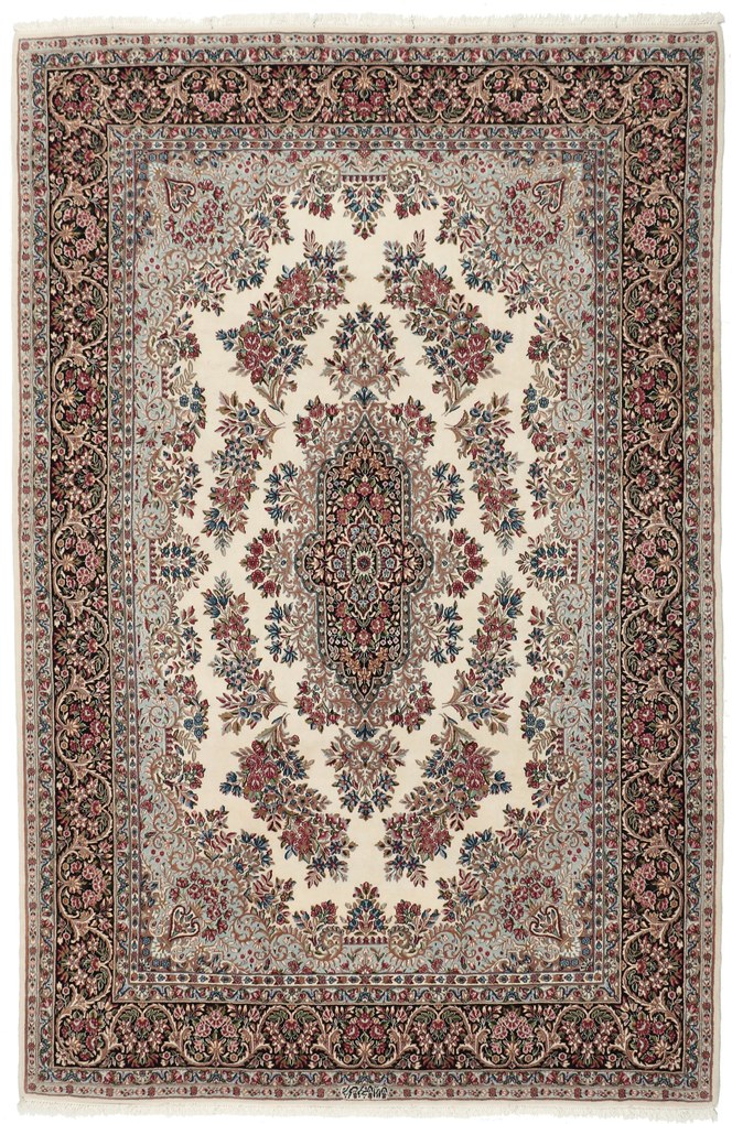 Kerman Tappeto 320x210 (Iran) Annodato A Mano