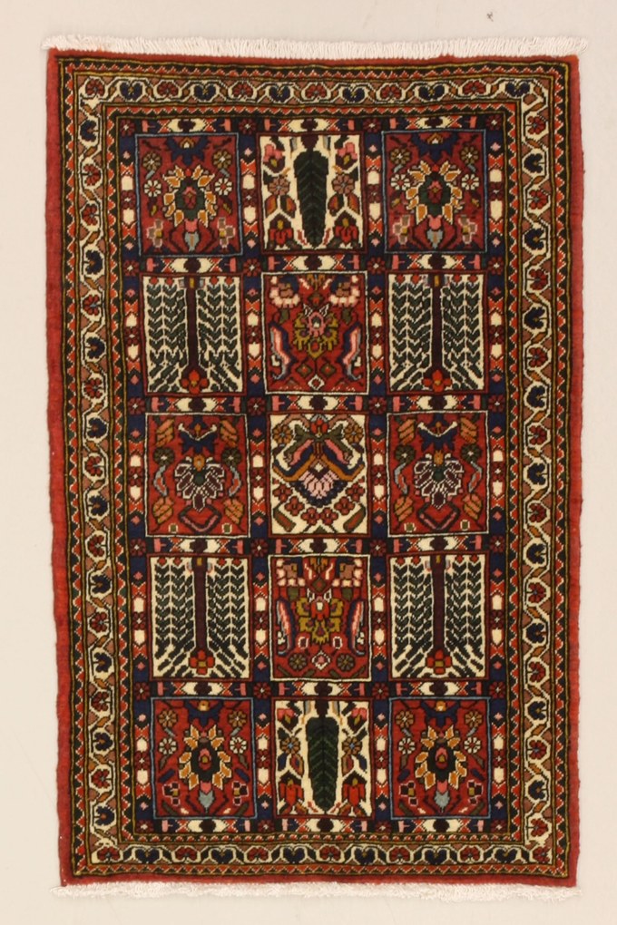 Bakhtiar Tappeto persiano 100 x 60 (Iran) Annodato A Mano
