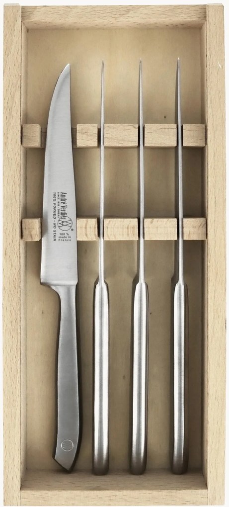 Set di 4 coltelli da bistecca fatti a mano XXI