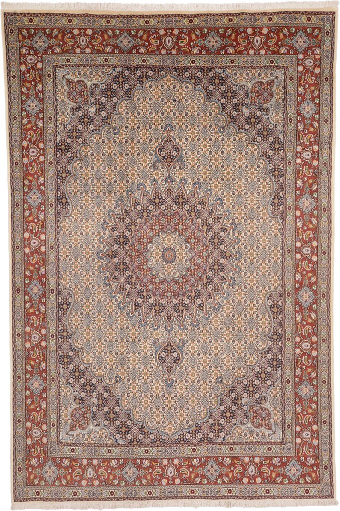 Moud Tappeto persiano 290 x 200 (Iran) Annodato A Mano