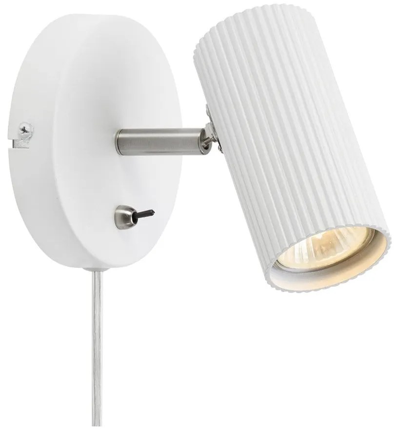 Lampada da parete bianca Costilla - Markslöjd
