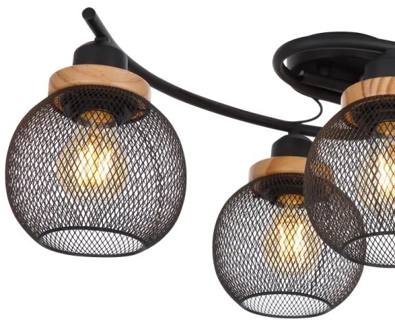 Globo 15663-4D - Lampadario da parete PABLO 4xE27/60W/230V