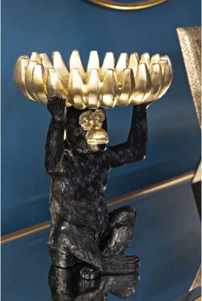 Scimmia Svuota Tasche Banane Cm Ø 23X31,5