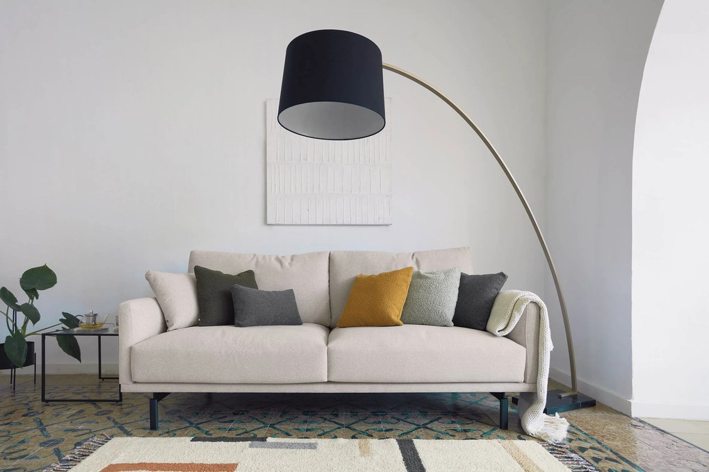 Kave Home - Set Xamila di 4 sotto bicchieri in marmo multicolor