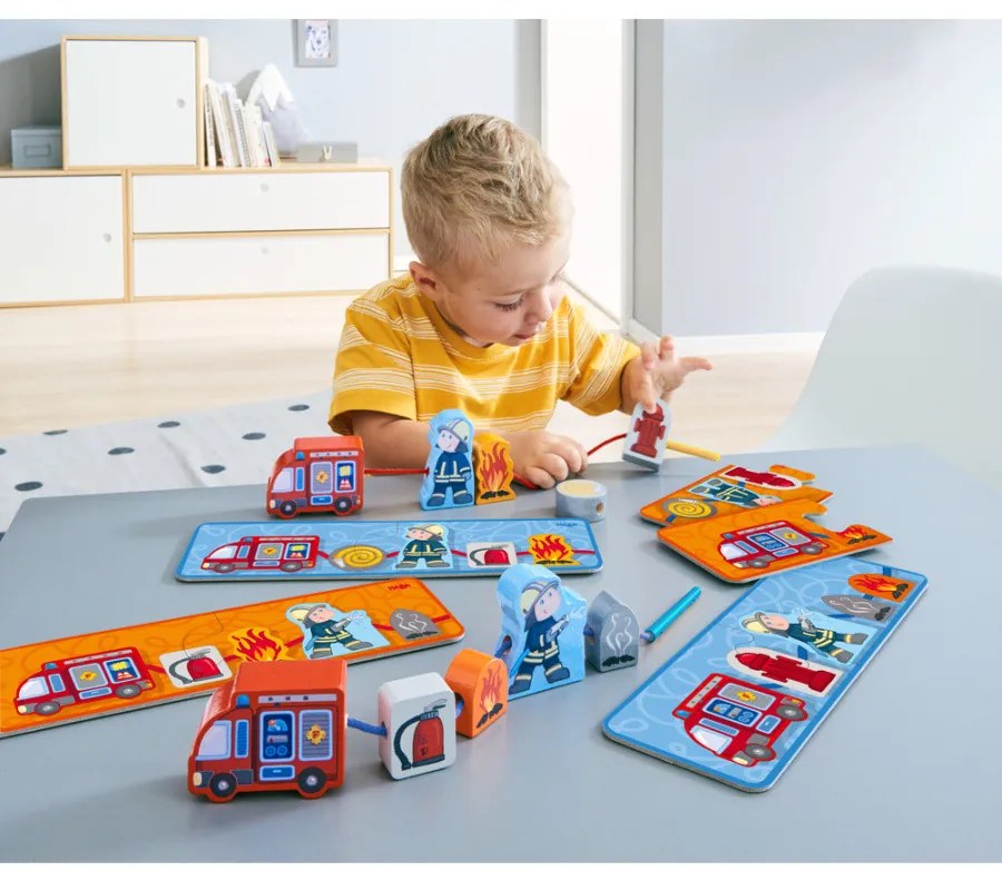 Gioco da infilare - Pompieri