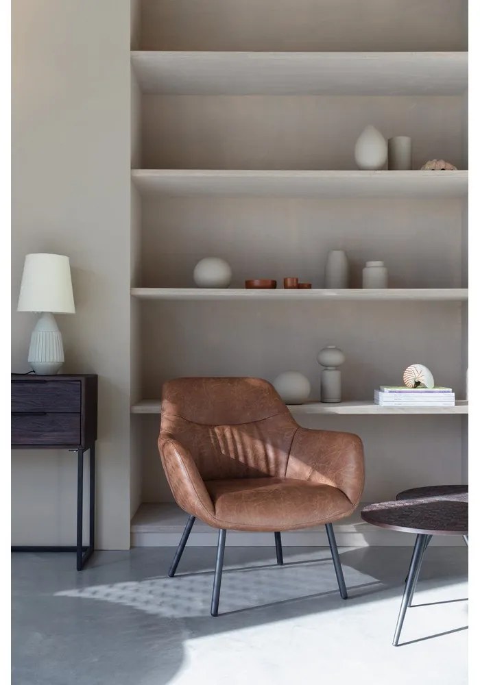 Poltrona marrone Dude - White Label