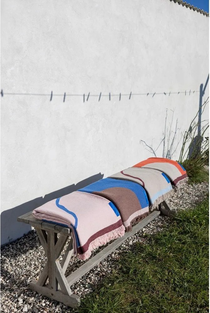 Coperta beige 130x175 cm Studio – Mette Ditmer Denmark