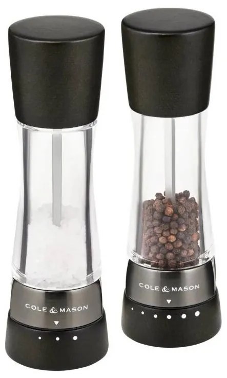 Cole&Mason - Set di macina sale e pepe DERWENT 2 pz 19 cm faggio/nero
