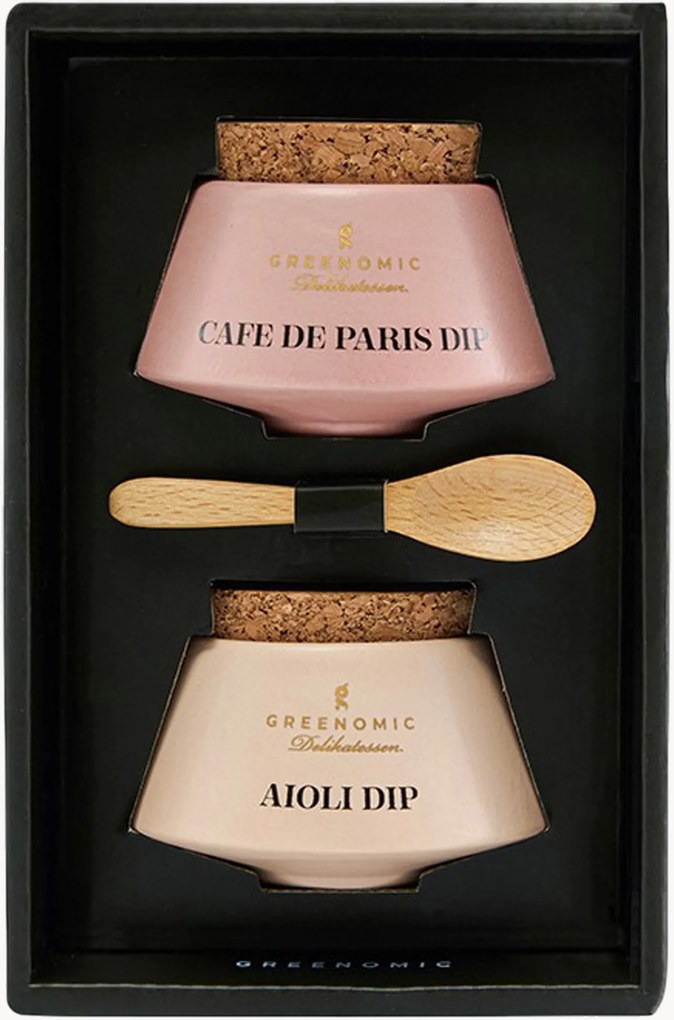 Set di salse Café De Paris e Aioli Dip, set da 4